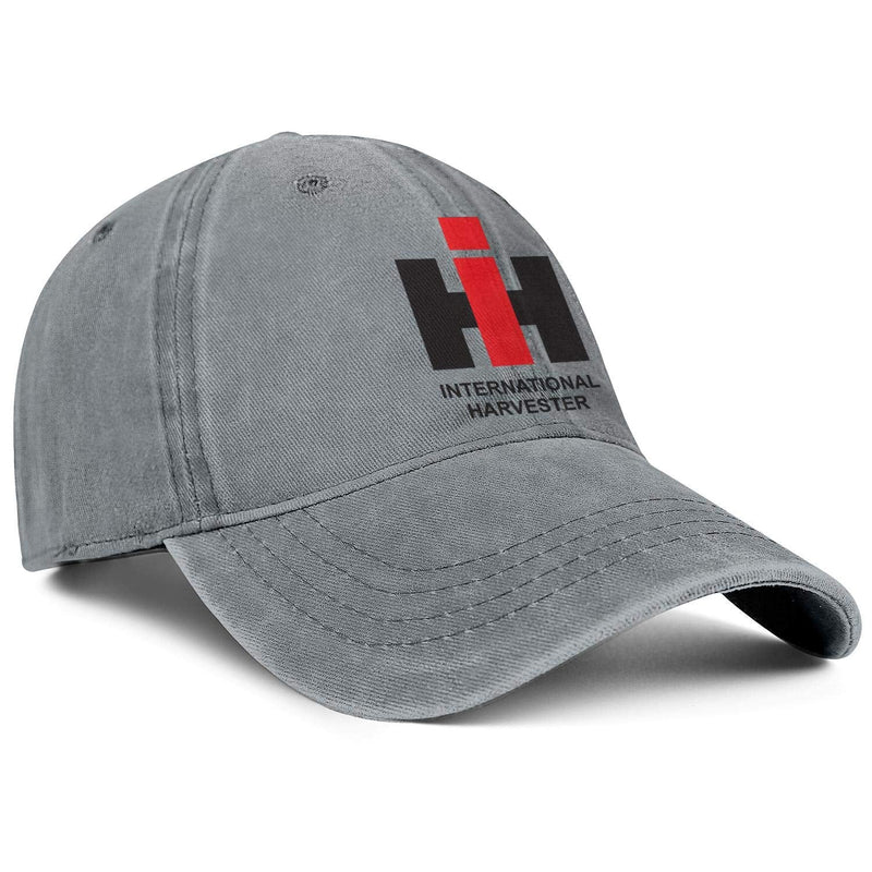 [Australia - AusPower] - MK8OPLQ International Harvester Logo Hats Snapback Golf Hat Denim Cap One Size Caps 