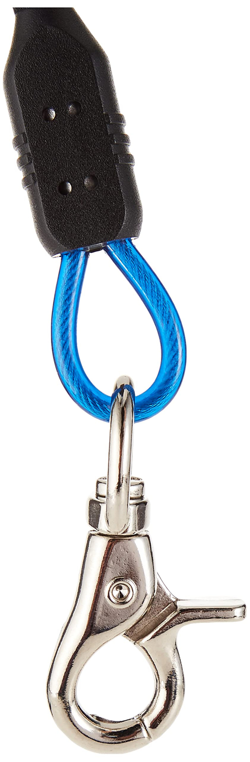 [Australia - AusPower] - Scuba Choice Diving Stainless Steel Reef Double Hook with Spiral Coil Lanyard 