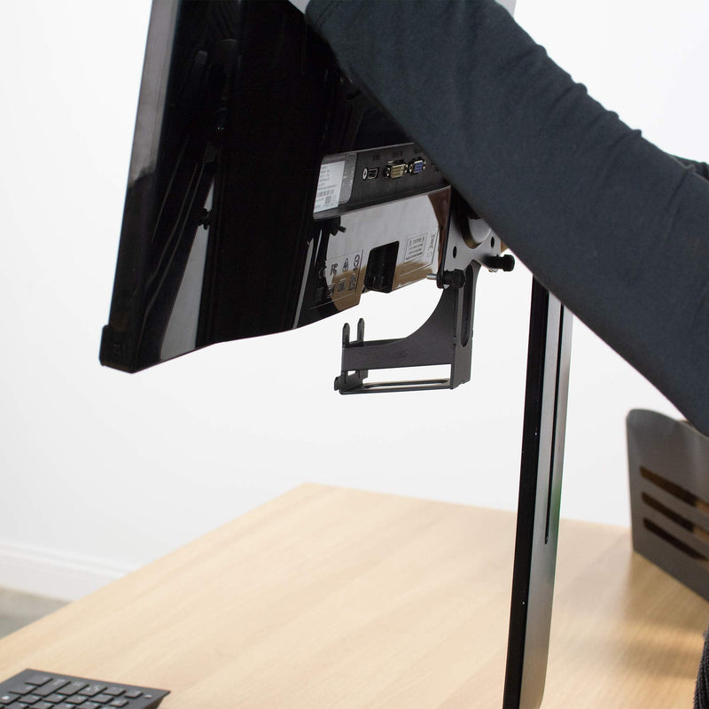 [Australia - AusPower] - VIVO Quick Attach VESA Adapter Plate, Designed for Acer and Viewsonic Monitors Including R240HY bidx, SB220Q, RT240Y, R221Q, RT270, G227HQL, VX2276-smhd, and More, VESA up to 100x100, MOUNT-AR240H 