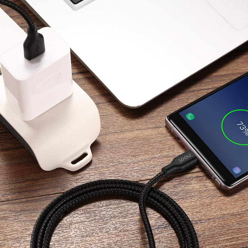 [Australia - AusPower] - noot products Charger Cable for Samsung Galaxy Fold Z 3,Z Flip 3,S21(Ultra,Plus),S20 FE,A12,A32,Note 20,S10,A21,A71,A51,A52,S20(Ultra,Plus),A11,A42,A02s-Braided 6Ft USB Type C to A Fast Charging Cord 