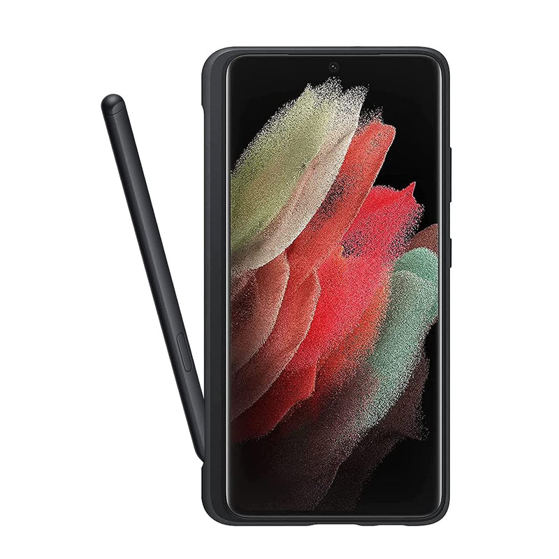 [Australia - AusPower] - for Galaxy S21 Ultra Pen Replacement for Samsung Galaxy S21 Ultra with S Pen Holder , Galaxy S21 Ultra Touch Stylus S Pen +Tips/Nibs Tweezer(Phantom Black) 