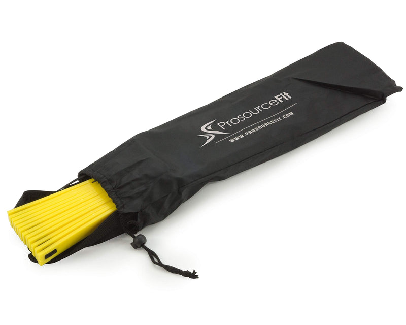 [Australia - AusPower] - ProsourceFit Speed Agility Ladder 8, 12, and 20 Rung for Speed Training and Sports Agility Workouts with Free Carrying Bag 12 Rungs 
