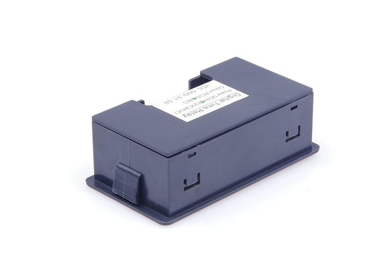 [Australia - AusPower] - KNACRO 1500W DC 5V (5-8V) Automotive Relay Switch, Digital Time Delay Relay Board with Dual-Color (Red+Green) LED Display, On-Off Delay Timer Switch Support Cycle of Time for Car Vehicle 