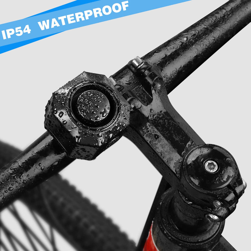 [Australia - AusPower] - WSDCAM USB Rechargeable Bike Alarm with Remote, 110dB Loud Wireless Anti Theft Vibration Motion Sensor Vehicle Security Alarm System Waterproof Bicycle Trailer Motorcycle Alarm 