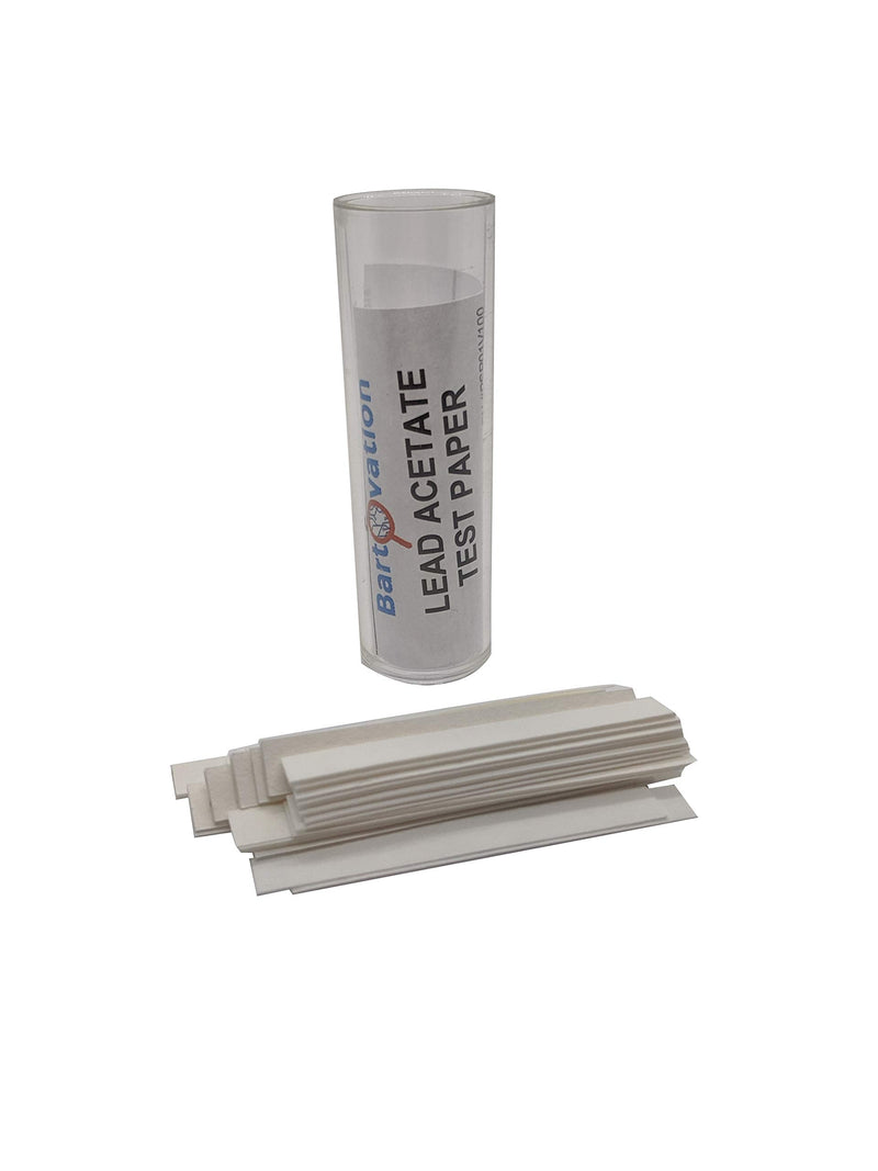 [Australia - AusPower] - Lead Acetate Test Paper for Detection of Hydrogen Sulfide [Vial of 100 Paper Strips] 