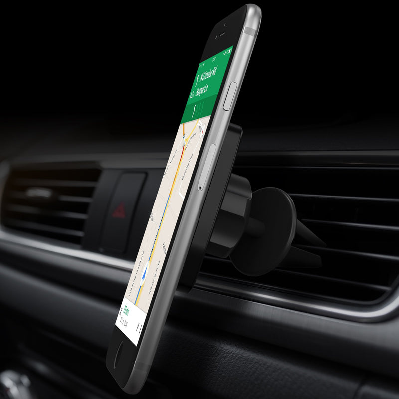 [Australia - AusPower] - WUTEKU Magnetic Cell Phone Holder Kit for Car - Works on All Vehicles, Phones and Tablets - Best Vent Mount - Compatible with iPhone XR XS X 8 7 and Galaxy S10 S9 S8 More by Pro Drivers 
