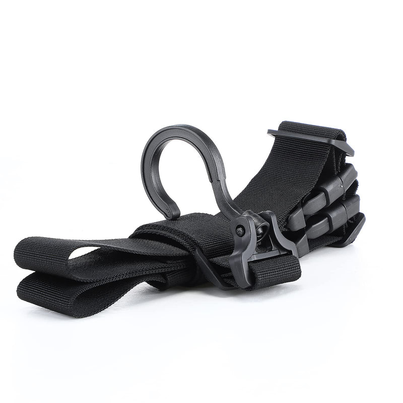 [Australia - AusPower] - 3 Pieces Fishing Wader Boot Hanger Fishing Boot Rack Men Boot Strap with Adjustable Belt and Swivel Hook Wader Boots Dryer Hanger for Storage Drying for Fishing Boots 