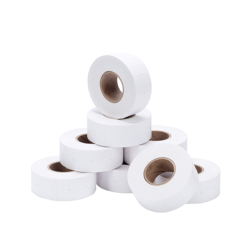[Australia - AusPower] - Freezer Adhesives Perco Two Line White Labels - 1 Sleeve, 6000 Labels 