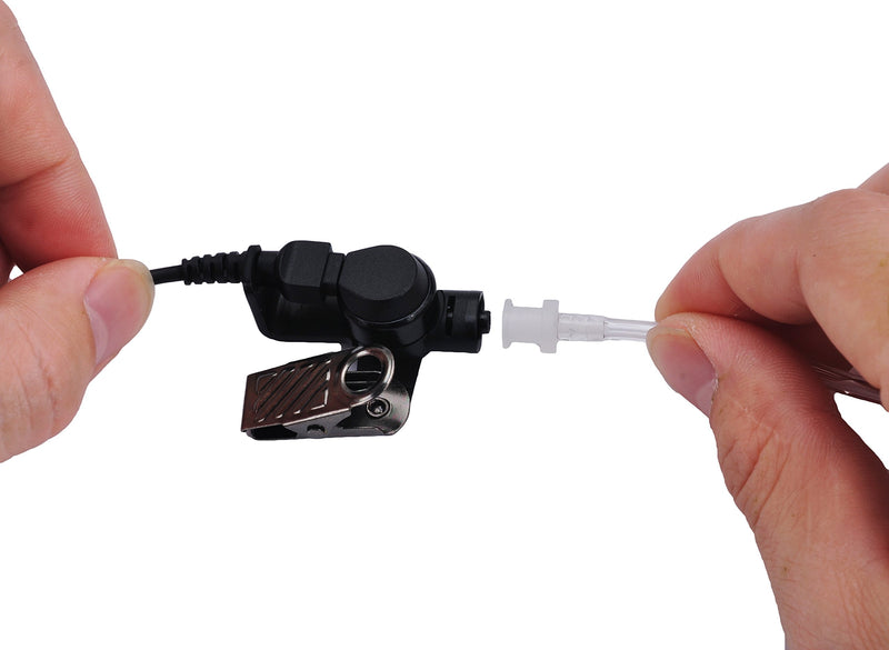 [Australia - AusPower] - KEYBLU Walkie Talkie 2 Pin Earpiece/Headset with Transparent Acoustic Tube Compatible with Kenwood Retevis Baofeng UV-5R BF-888S BF-F8HP BF-F9 UV-82 Surveillance Headphone 