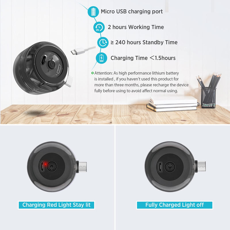 [Australia - AusPower] - ACETOP Mini Portable Speaker 5 Times Amplify, Plug-in Phone Speaker with Clear Bass, External Line-in Speaker Plug and Play 