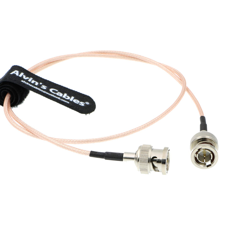 [Australia - AusPower] - Alvin's Cables HD SDI Video BNC Male 3G RG179 Cable for BMCC Video Out Blackmagic Camera 1M straight to straight Pink 