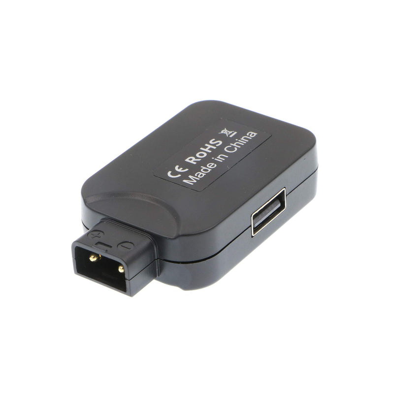[Australia - AusPower] - AConnect Dtap Ptap Power Adapter Connector for V-Lock V-Mount Battery Plug Converter D-Tap P-Tap to USB 5V DC 8V Female D Tap Output Multifunctional 