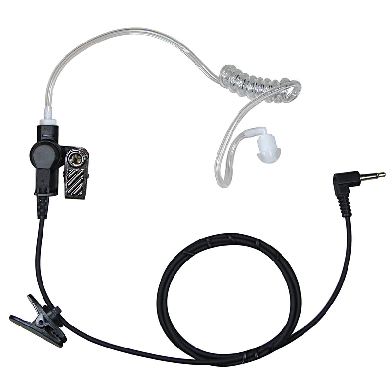 [Australia - AusPower] - Maximalpower Surveillance 1-Wire Headset Earpiece 3.5mm Plug for 2 Way Radio with Straight Wire Length 3.5ft (43", 1.1 Meter) 