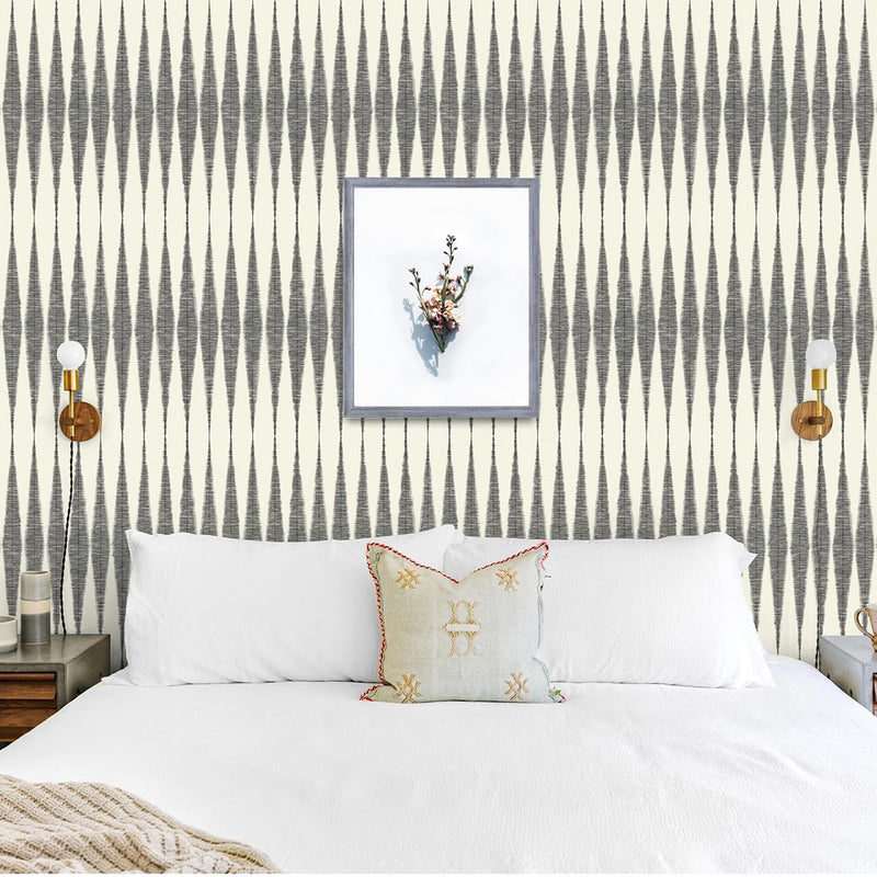 [Australia - AusPower] - Wudnaye Stripe Wallpaper Peel and Stick Wallpaper Modern Contact Paper 17.7 inch x 118.1 inch Striped Self Adhesive Wallpaper Geometric Wallpaper Stick and Peel Decorative Removable Wallpaper Vinyl 