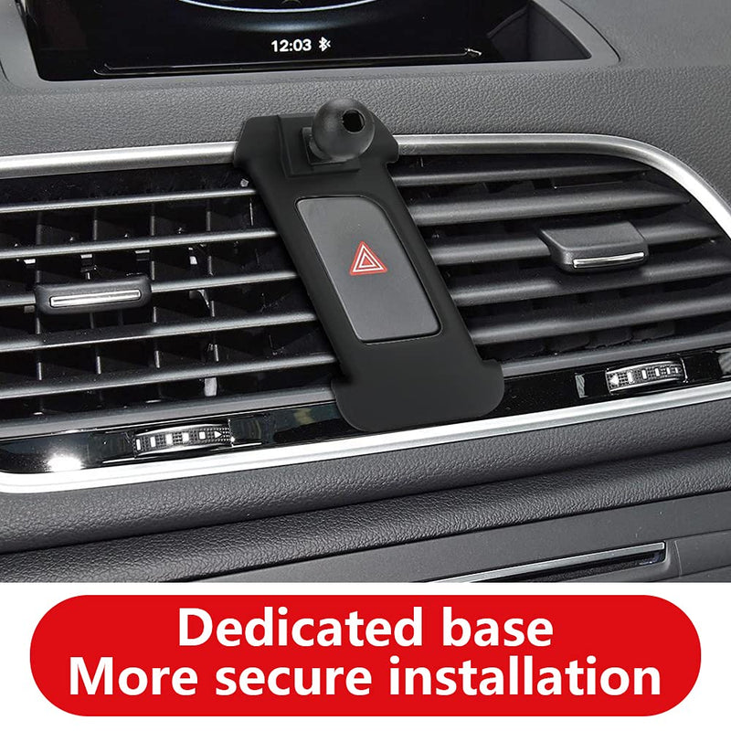 [Australia - AusPower] - LUNQIN Car Phone Holder for 2012-2018 Audi Q3 Auto Accessories Navigation Bracket Interior Decoration Mobile Cell Phone Mount for Audi Q3 2012-2018 