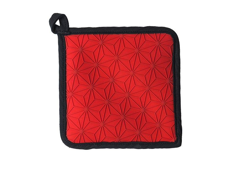 [Australia - AusPower] - Lodge Manufacturing Company trivet/potholder, 1 Count, Red/Black 