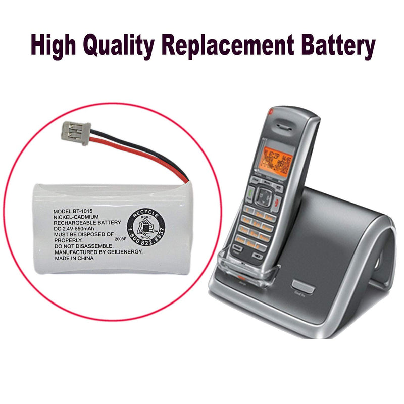 [Australia - AusPower] - GEILIENERGY BT-1015 BT1015 Battery Compatible for Uniden BT1007 BT-1007 BT904 BT-904 BBTY0651101 BBTY0460001 BBTY0510001 BBTY0624001 BBTY0700001 HHR-P506, HHR-P506A Cordless Phone(3-Pack) 3 pack BT1007/BT1015 Batteries 