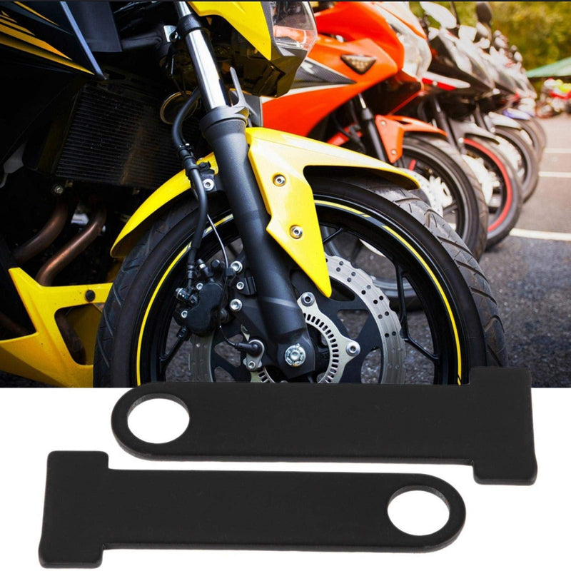 [Australia - AusPower] - Fydun Motorcycle Strap D-Ring Lock Strap D-Ring Lock Stainless Steel Motorcycle Universal Modification Accessory black 