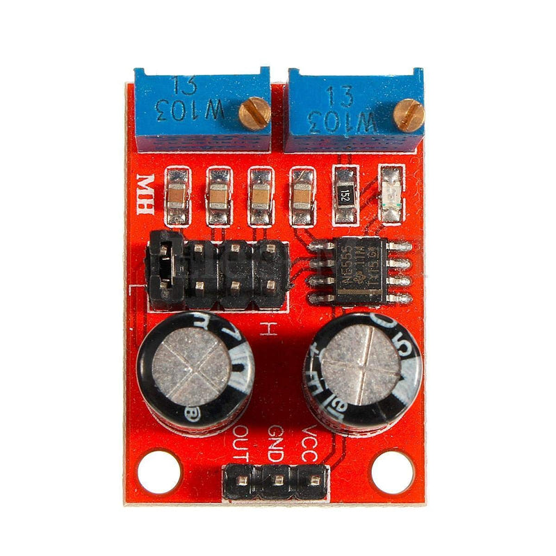 [Australia - AusPower] - NE555 Duty Cycle Frequency Adjustable Square Wave Signal Generator Board Module by Envistia Mall 