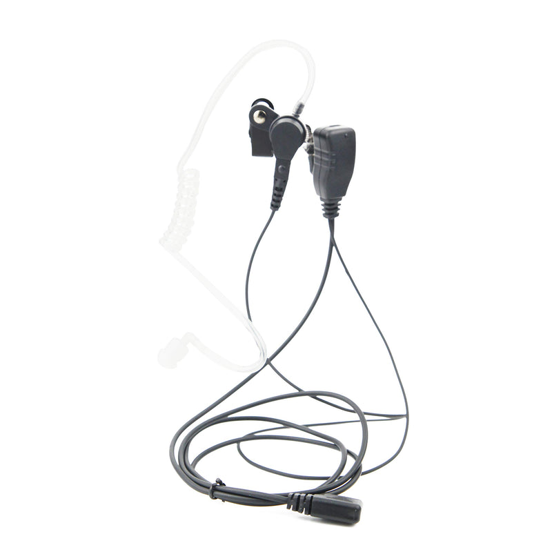 [Australia - AusPower] - WODASEN Walkie Talkie Radio Earpiece Noise Canceling Acoustic Tube for Midland Walkie Talkie Accessories Security for GXT500,GXT550,GXT600,GXT2000,GXT2050,LXT303,LXT305,LXT310 with PTT 2Packs 