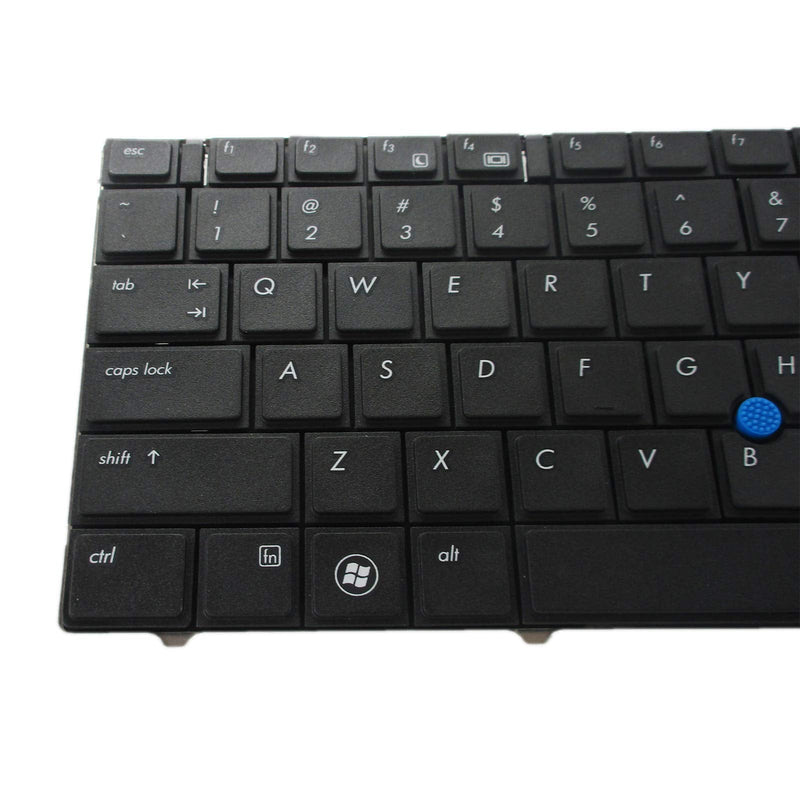 [Australia - AusPower] - SUNMALL New Keyboard Replacement with Pointer Compatible with HP EliteBook 8440p 8440w Series Black US Laptop Compatible with Part Number 594052-001 598042-001 … 