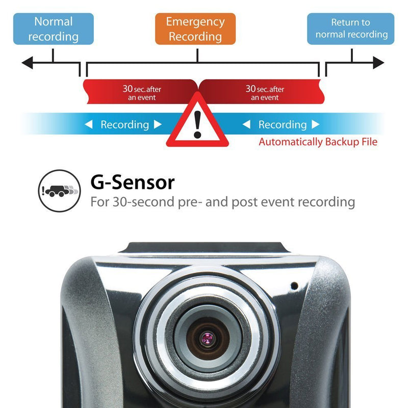 [Australia - AusPower] - Transcend 16GB DrivePro 100 Car Video Recorder With Suction Mount (TS16GDP100M) Standard Packaging 