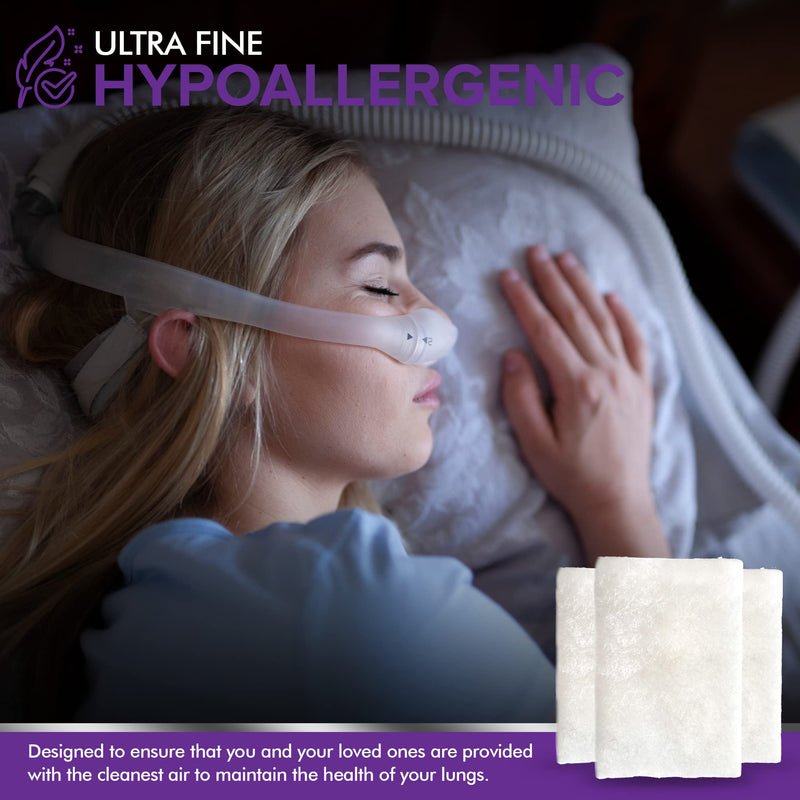 [Australia - AusPower] - CPAP Filters Disposable Felt Pollen air Filter 40 Pack ResMed Airsense 10, Aircurve 10, S9 Series - Standard Universal CPAP Filter Supplies - Machines - by Mars Wellness - Made in The USA 40 Count (Pack of 1) 