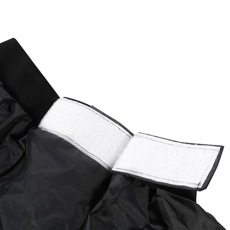 [Australia - AusPower] - Dilwe Kayak Spray Skirt Outdoor Waterproof Adjustable Nylon Water Sports Boat Deck Surf Cover Accessories Black 