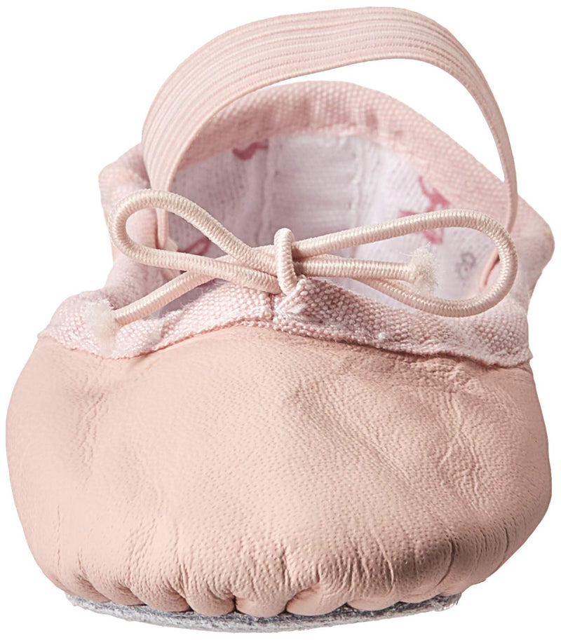 [Australia - AusPower] - Bloch Unisex-Child Dance Girl's Bunnyhop Full Sole Leather Ballet Slipper/Shoe Little Kid (4-8 Years) 1 Narrow Little Kid Pink 
