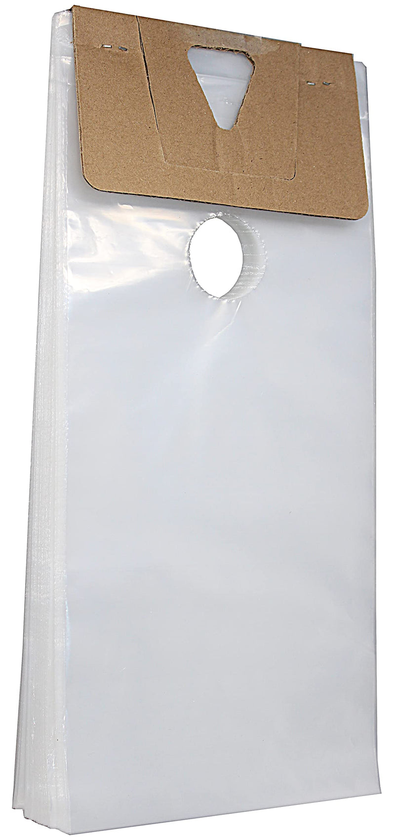 [Australia - AusPower] - Skywin 100 Plastic Door Hanger Bags 6 x 12 inches - Clear Door Hanger Bags Protects Flyers, Brochures, Notices, Printed Materials - Waterproof and Secure Door Knob Hanger for Outdoor Use (100) 
