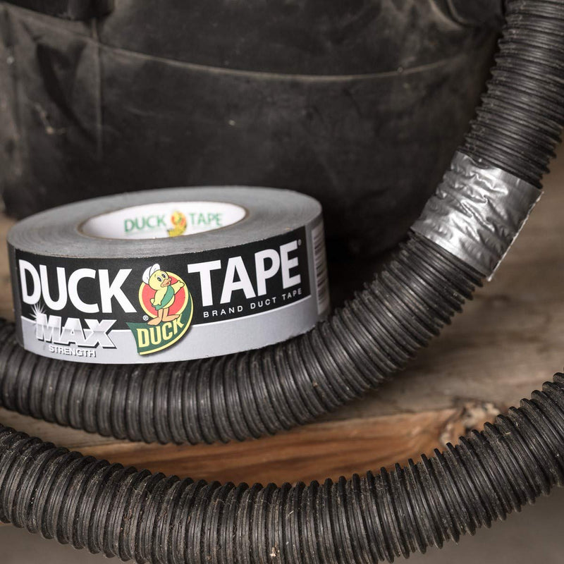 [Australia - AusPower] - Duck Max Strength 240201 Duct Tape, 1-Pack 1.88 Inch x 45 Yard Silver 