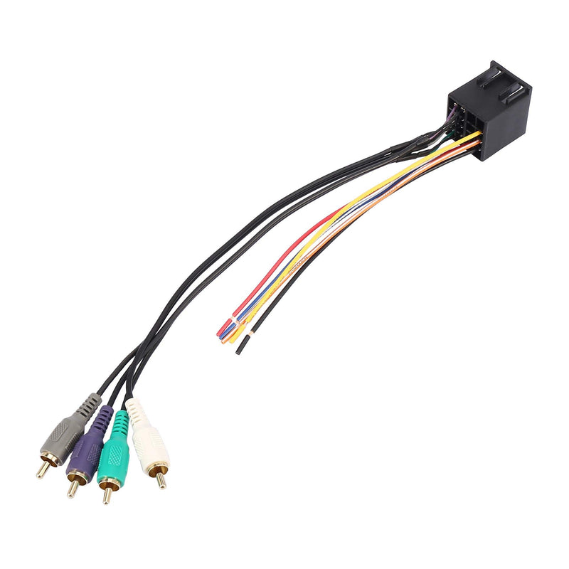 [Australia - AusPower] - X AUTOHAUX 70-1786 Car Stereo CD Player Wiring Harness Wire Radio Adapter Install Plug for Mercedes All Models 1993-2004 