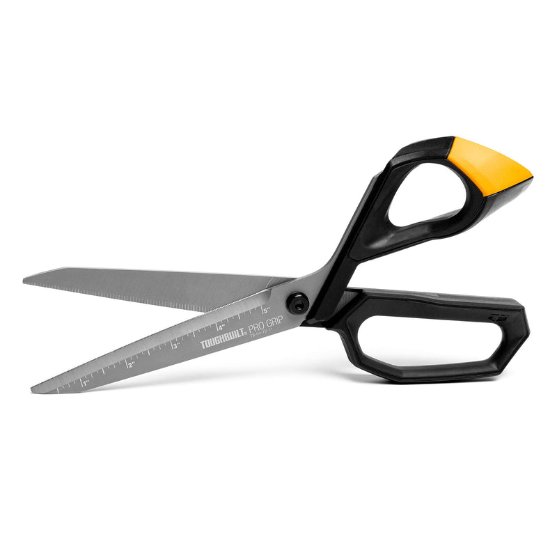[Australia - AusPower] - ToughBuilt - Pro Grip Jobsite Scissors - 5 in Titanium Coated Stainless Steel Blades - (TB-H4-70-11) 