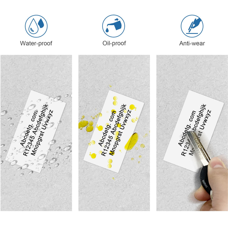[Australia - AusPower] - 2" x 1" Direct Thermal Labels, POLONO Address Labels, Perforated UPC Barcode FBA Labels, Shipping Label Compatible with Zebra Rollo MUNBYN iDPRT POLONO Thermal Printer, BPA & BPS Free, 1000 Labels 2" x 1" 