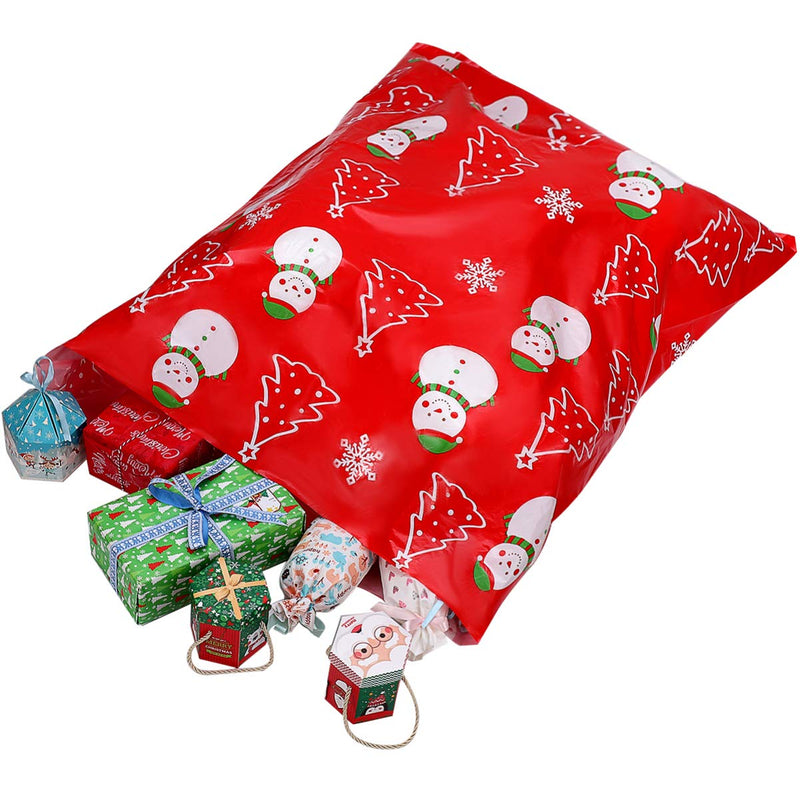 [Australia - AusPower] - Hemoton 4 Pieces Giant Christmas Gift Bags, Extra Large Gift Bags Wrapping Bags with Ties & Name Card, for Xmas Party Favors Candy Presents Gift Wrapping, 43x36 inch 