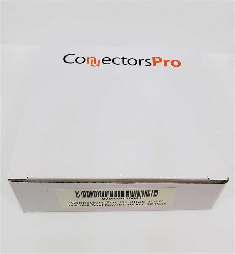 [Australia - AusPower] - PC Accessories - Connectors Pro 30-Pack 2X13 26P 2.54mm 0.1" Pitch Dual Rows IDC Sockets for Standard Flat Ribbon Cable, 26 Pins FC Female Connector 30-PK 