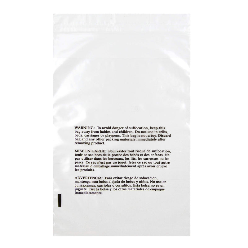 [Australia - AusPower] - Poly Bags 5x7" - Extra Strong Seal - Poly Bags with Suffocation Warning - 200 Pack - 5x7 Clear Bags - 5x7 Poly Bags - Retail Supply Co 5x7" - 200 Pack Suffocation Warning w/ Permanent Seal 