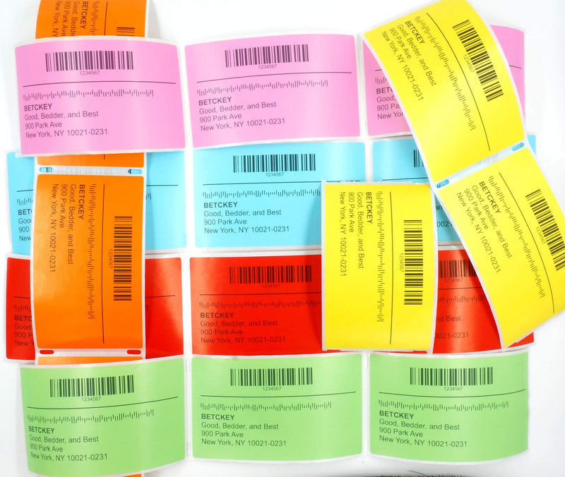 [Australia - AusPower] - BETCKEY - Compatible DK-1201 Standard Address 1-1/7" x 3-1/2"(29mm x 90mm) Replacement Labels,Compatible with Brother QL Label Printers [1 Rolls, Yellow] 1201 [1-1/7" x 3-1/2"] 