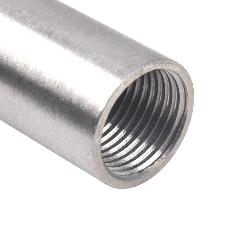 [Australia - AusPower] - Rrina 304 Stainless Steel Shower Head Extension Arm G1/2 Male to Female Thread Cast Pipe Fitting Coupler (80mm/3.15in) 80mm/3.15in 