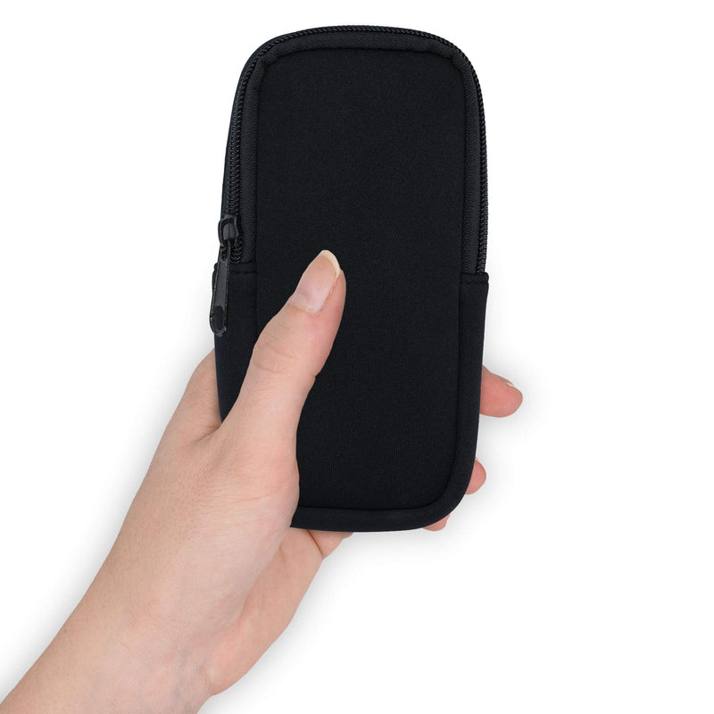 [Australia - AusPower] - kwmobile Soft Case Compatible with Garmin GPSMAP 66s / 66st / 66i - Protective Pouch for Handheld GPS - Black 