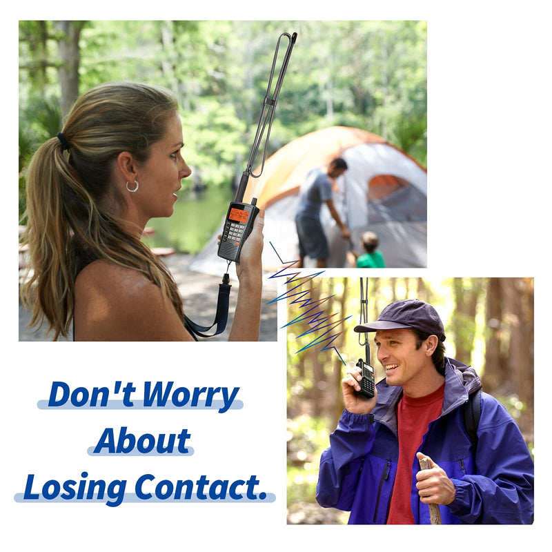 [Australia - AusPower] - Bingfu Dual Band VHF UHF 136-520MHz 42.5 inch Foldable CS Tactical SMA Female Ham Radio Antenna for Kenwood Wouxun Baofeng BF-F8HP UV-5R UV-82 BF-888S GT-3 Handheld Ham Two Way Radio Walkie Talkie 
