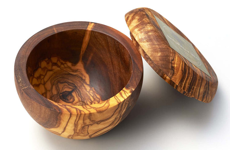 [Australia - AusPower] - Naturally Med Olive Wood Sugar Pot/Salt Keeper 