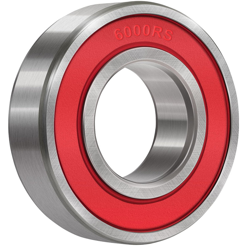 [Australia - AusPower] - 10 Pack 6000-2RS Double Rubber Seal Bearing 10x26x8mm,Pre Lubricated,Stable Performance,Cost Effective, Deep Groove Ball Bearings 1 6000-2RS Size 10x26x8mm 