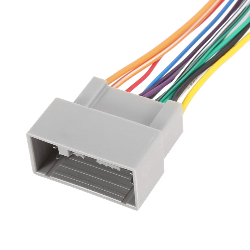 [Australia - AusPower] - X AUTOHAUX 70-1729 Car Stereo CD Player Wiring Harness Wire Radio Adapter Install Plug for Honda City Crider Accord Fit CRV 