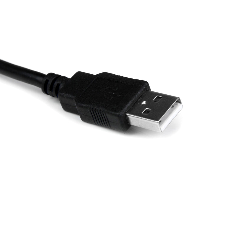 [Australia - AusPower] - StarTech.com 1 ft. USB to RS232 Serial DB9 Adapter Cable with COM Port Retention - Up to 920 kpbs USB A to DB9 Serial Adapter (ICUSB232PRO) 
