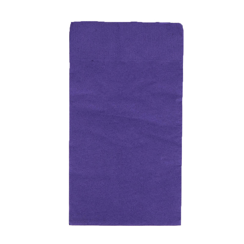 [Australia - AusPower] - SparkSettings Big Party Pack Tableware 2 Ply Guest Towels Hand Napkins Paper Soft and Absorbent Decorative Hand Towels for Kitchen and Parties 40 Pieces New Purple 