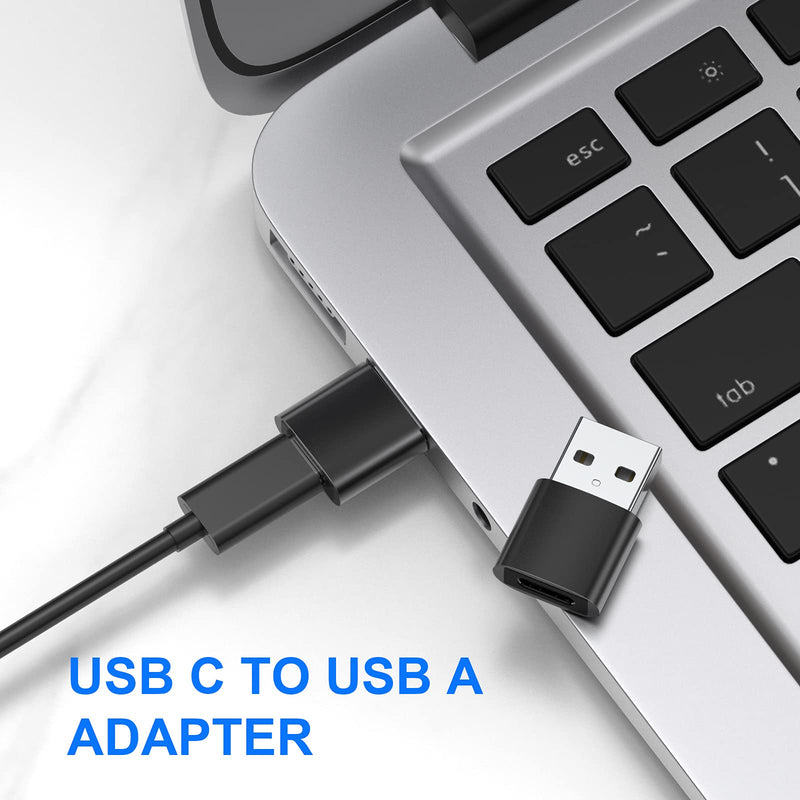 [Australia - AusPower] - USB A to USB C ,Type C Female to USB Male ,Type C Male to Type C Female ,Type C to USB B Lightning Female to Type c Compatible iPad, Samsung Galaxy,Laptop 