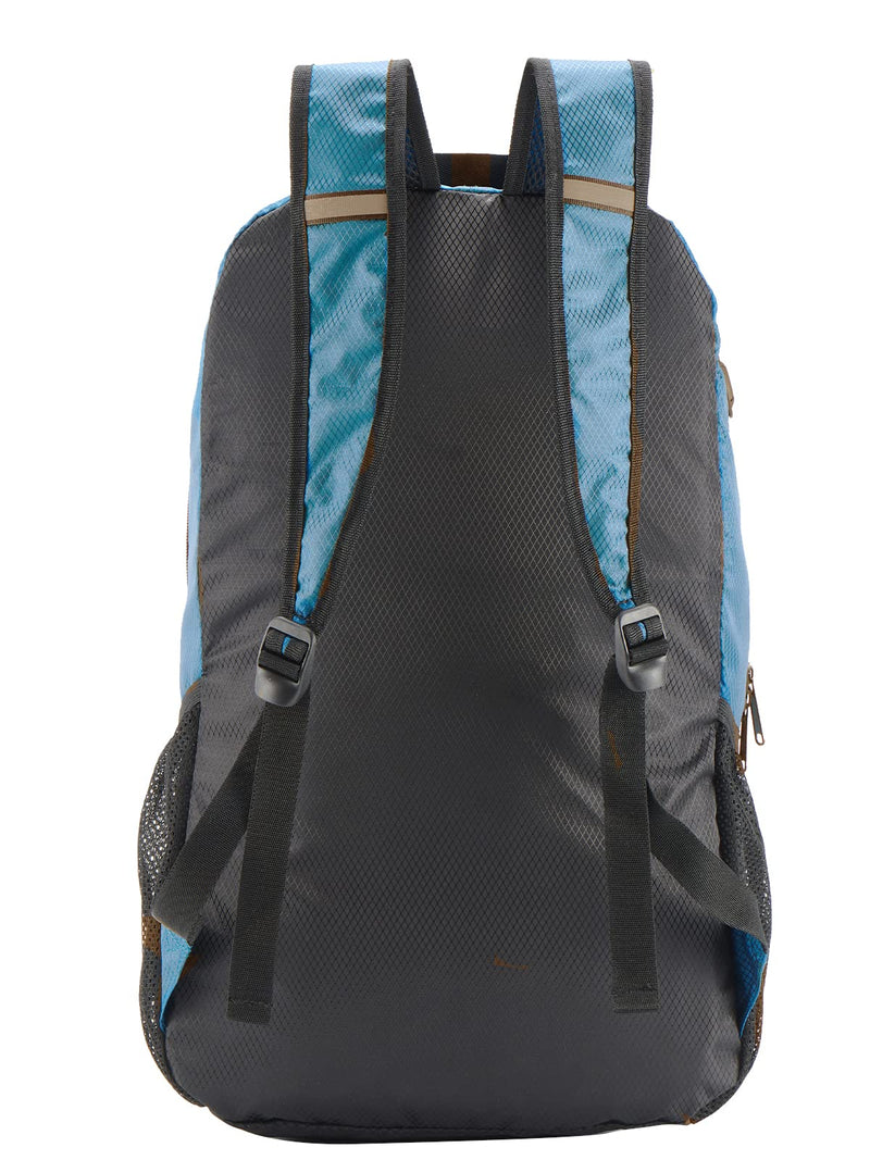[Australia - AusPower] - 25L Lightweight Packable Backpack Handy Water Resistant Foldable Daypack Bag for Travel Camping Outdoor (Blue) Blue 