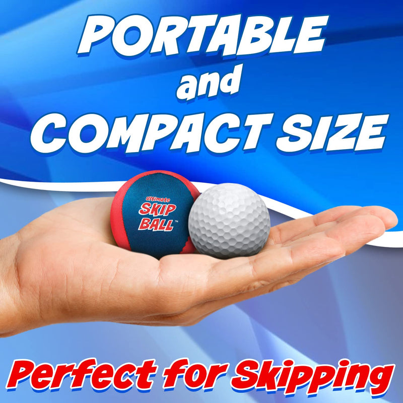 [Australia - AusPower] - The Ultimate Skip Ball – Water Bouncing Ball (2 Pack + Free Skip Disc) Create Lasting Memories with Your Friends & Family at The Beach, Lake or Pool - Great for All Ages 