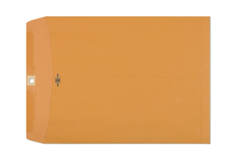 [Australia - AusPower] - Clasp Envelopes - 10x13 Inch Brown Kraft Catalog Envelopes with Clasp Closure & Gummed Seal – 28lb Heavyweight Paper Envelopes for Home, Office, Business, Legal or School 15 Pack 10x13, Brown Kraft 10 x 13 